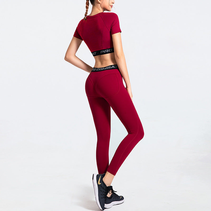 Women Pro Combat Yoga Quick Dry Sports Set