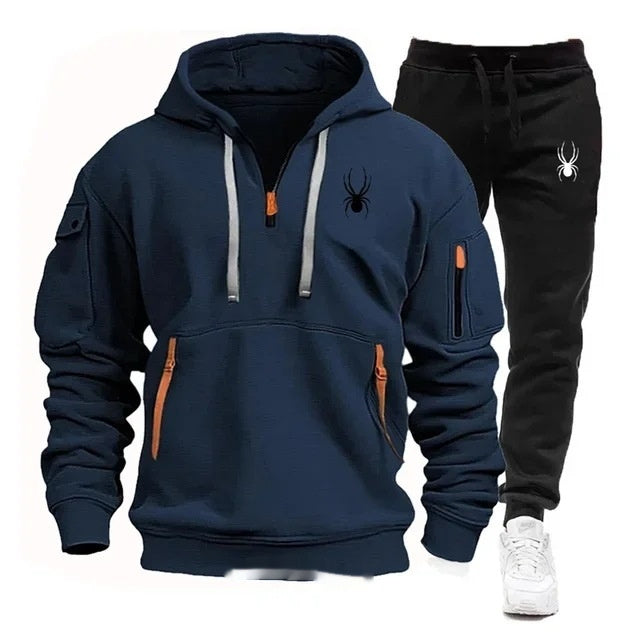 Men's Black Widow Casual Sports Set
