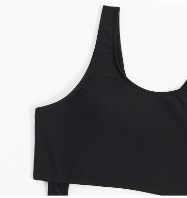 Women Spot Light Hollow-out Swimsuit