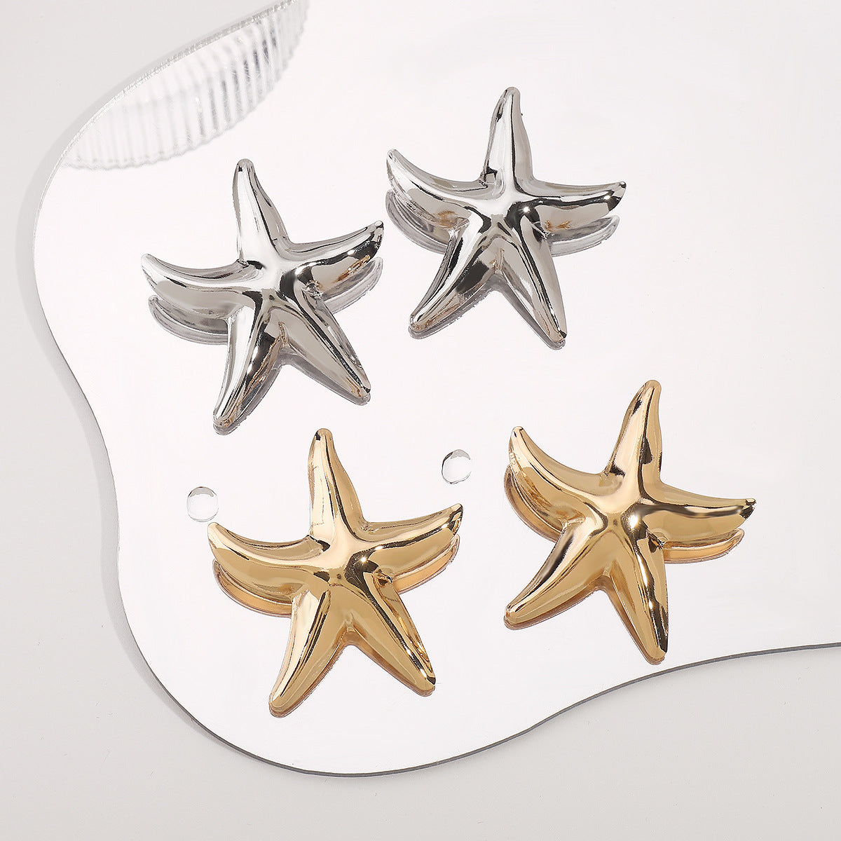 Women Starfish Minority Fashion Earrings