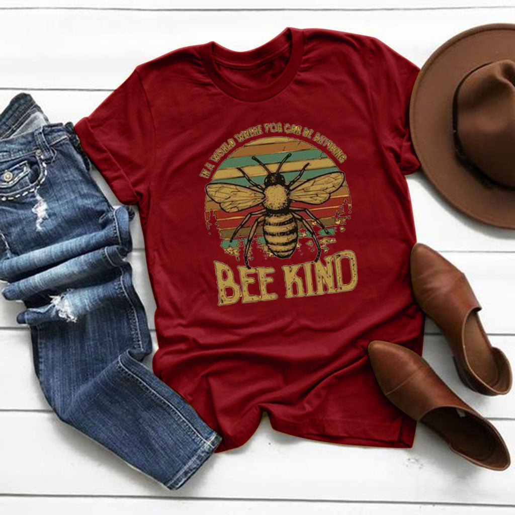 Men Bee Kind Logo T-Shirt