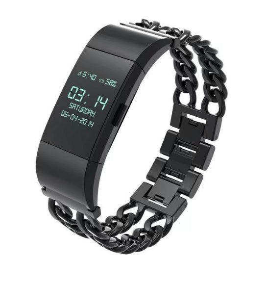 Fitbit Charger Stainless Steel Double Chain