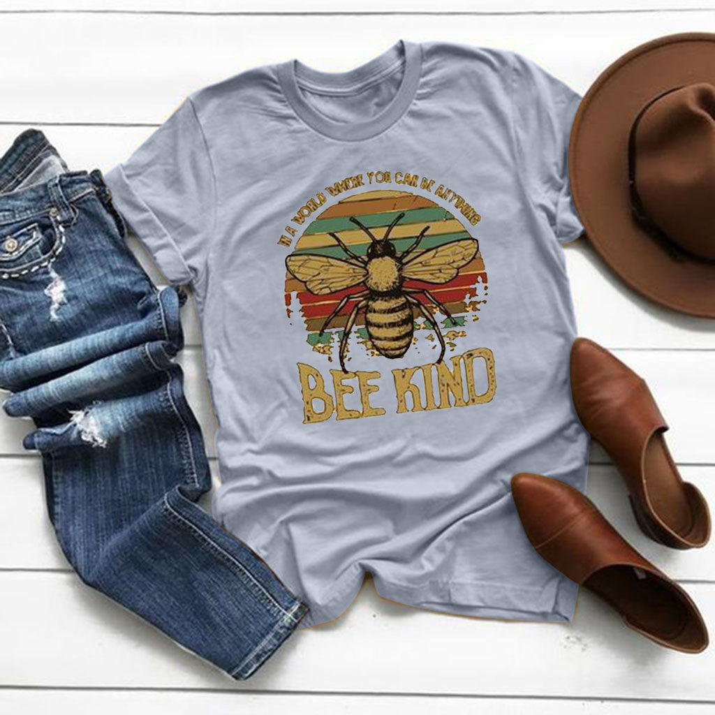 Men Bee Kind Logo T-Shirt