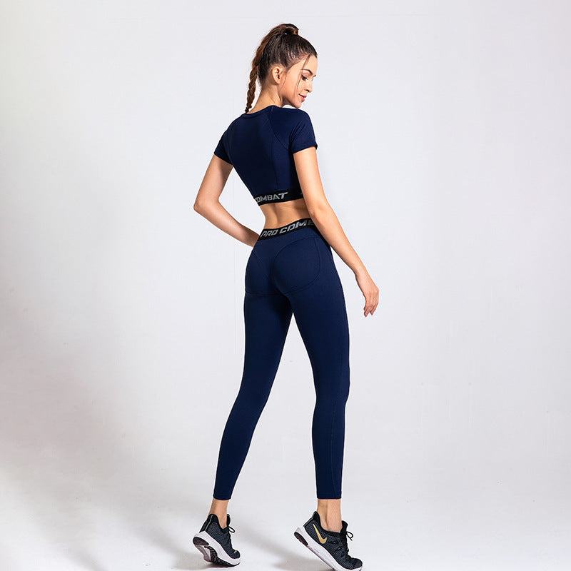 Women Pro Combat Yoga Quick Dry Sports Set