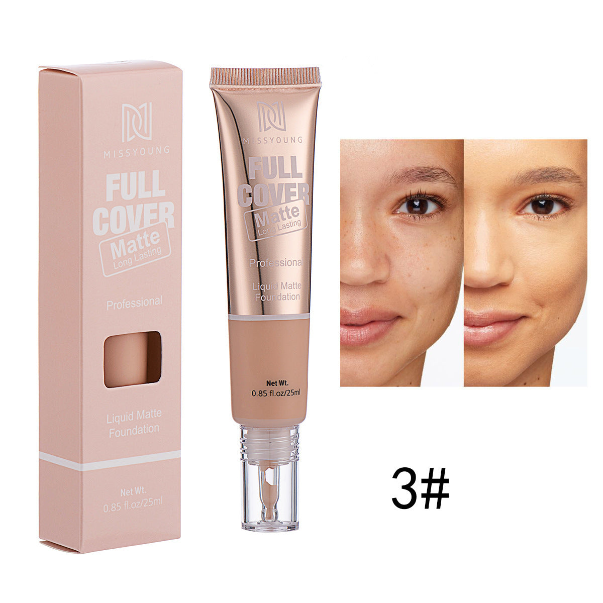 Beauty Lightweight Breathable Matte Concealer