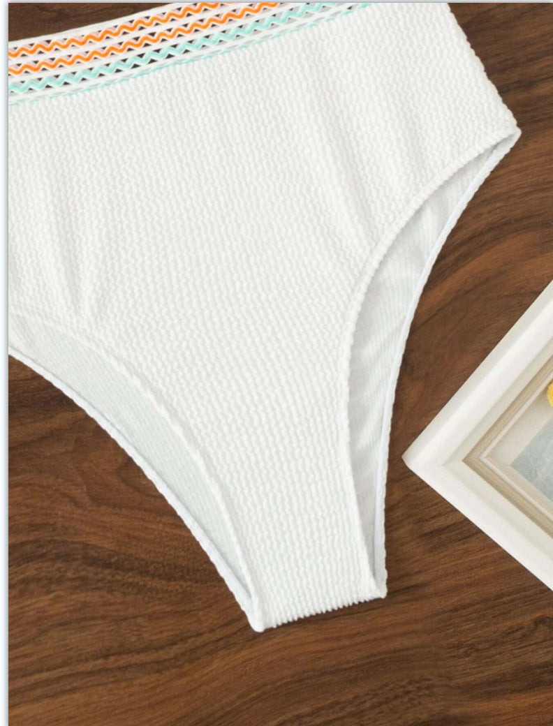 Women Sandy Split Bikini Set