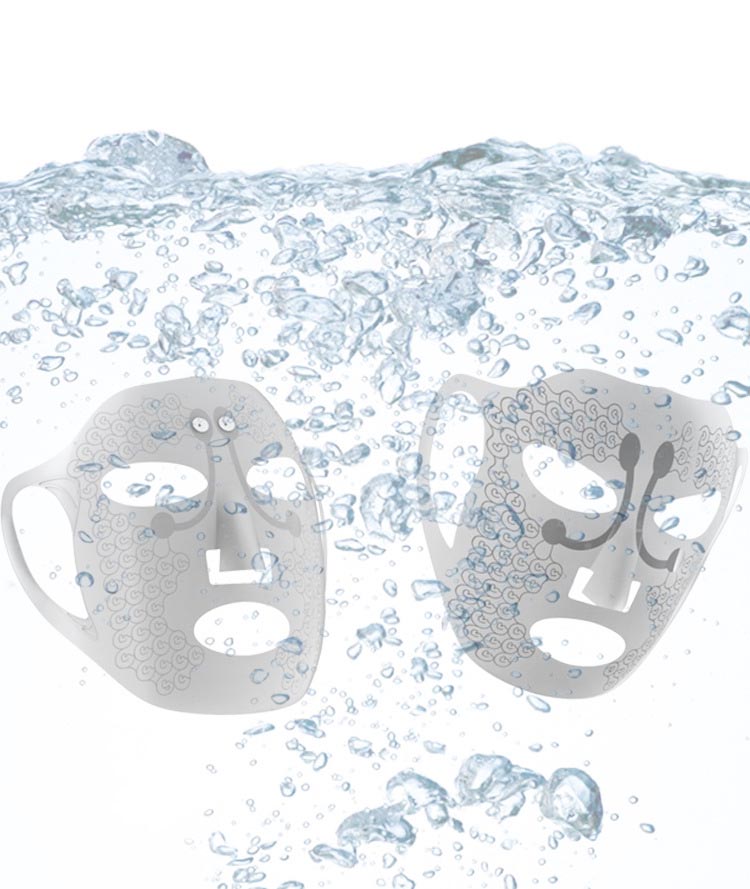 Wrinkle Beauty Electric Facial Massage Mask Face Massager