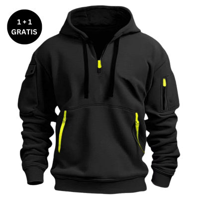 Men Comfort Shoulder Hooded Sweatshirt