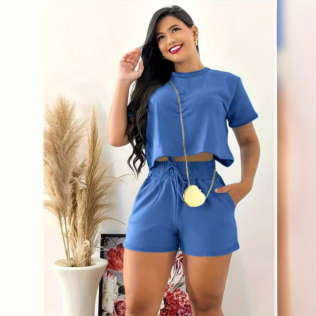 Women Summer Breeze Shorts Set