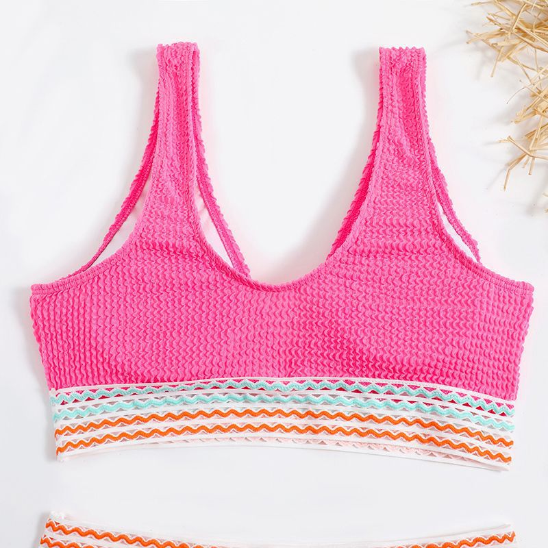 Women Sandy Split Bikini Set