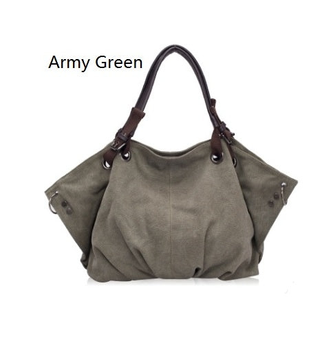 Women’s Dumpling Canvas Bag