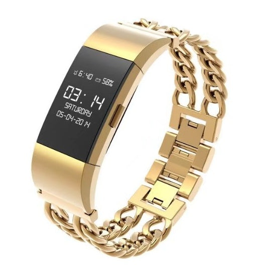 Fitbit Charger Stainless Steel Double Chain