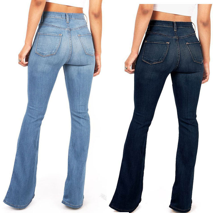 Women Cowboy Electric Flare Pants