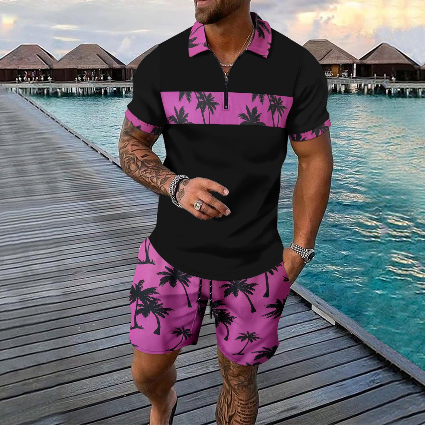 Men New Summer Leisure Set