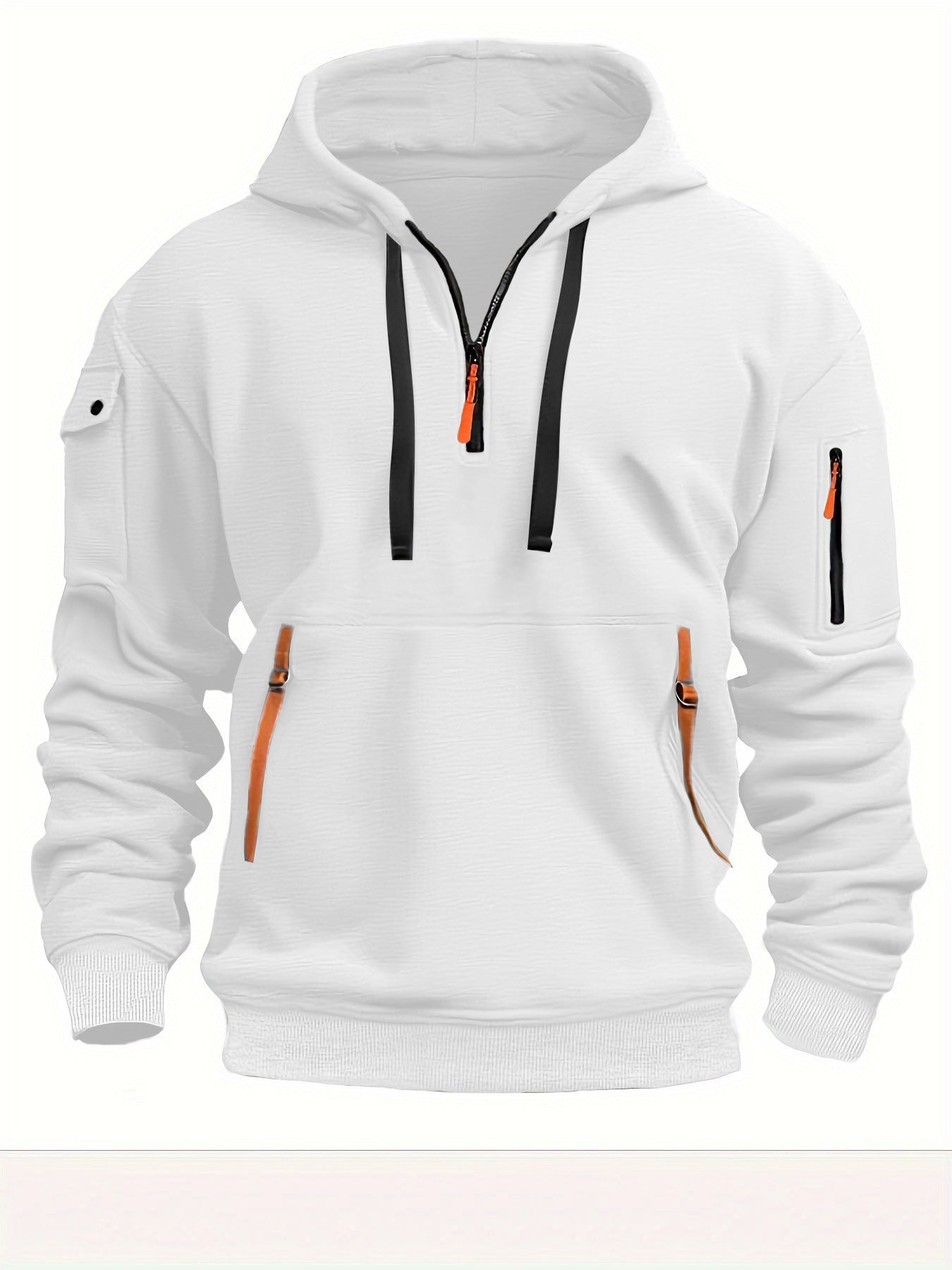 Men Comfort Shoulder Hooded Sweatshirt