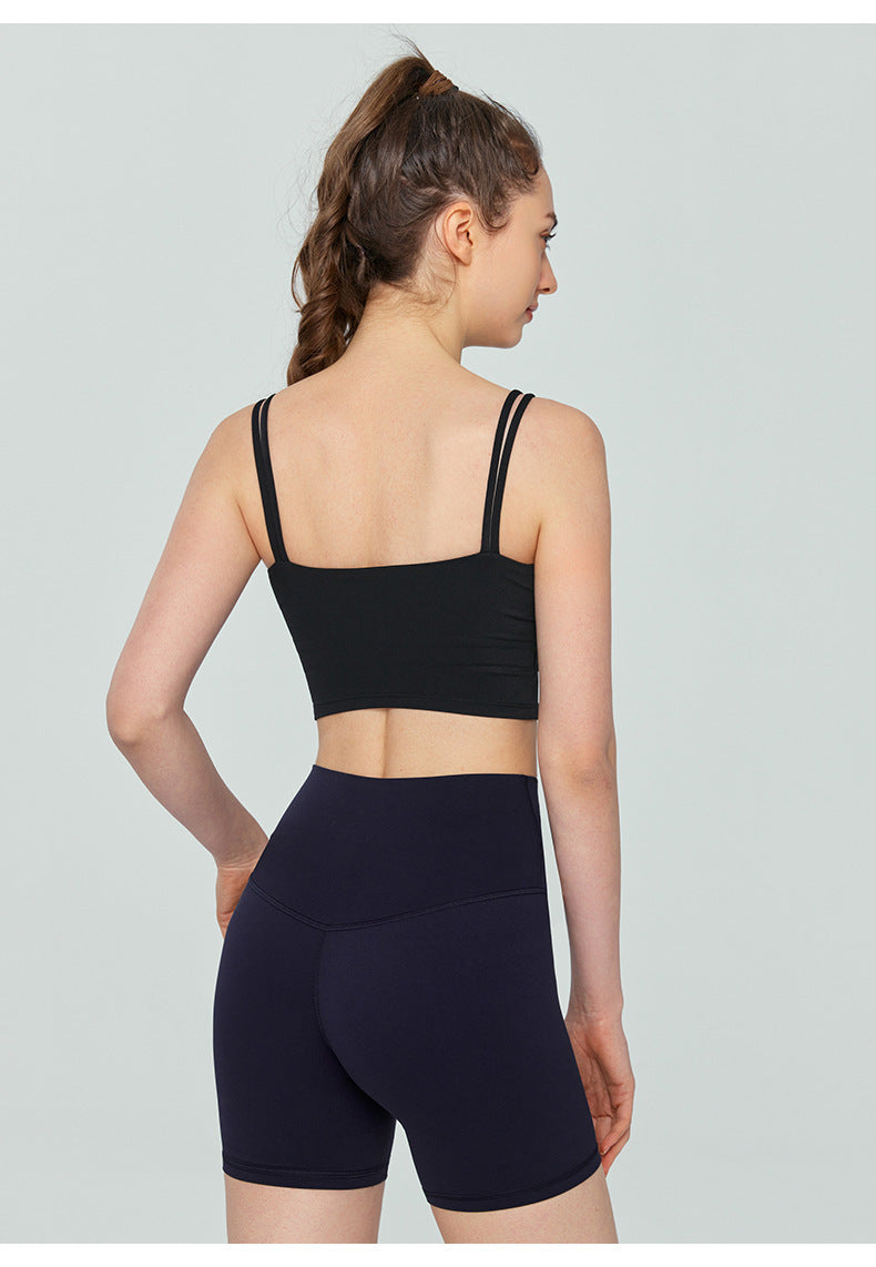 Women's Fitness Double-shoulder Sports Bra