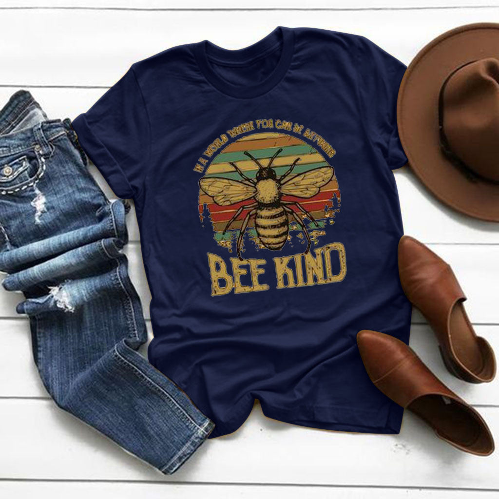 Men Bee Kind Logo T-Shirt