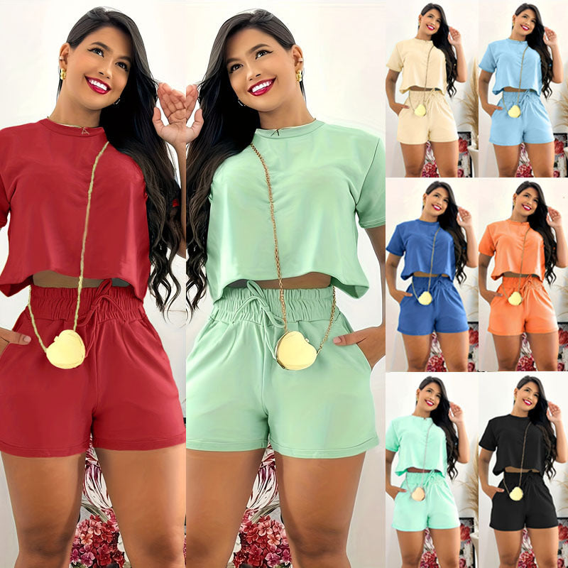 Women Summer Breeze Shorts Set