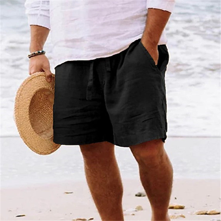 Men Summer Pockets Beach Shorts