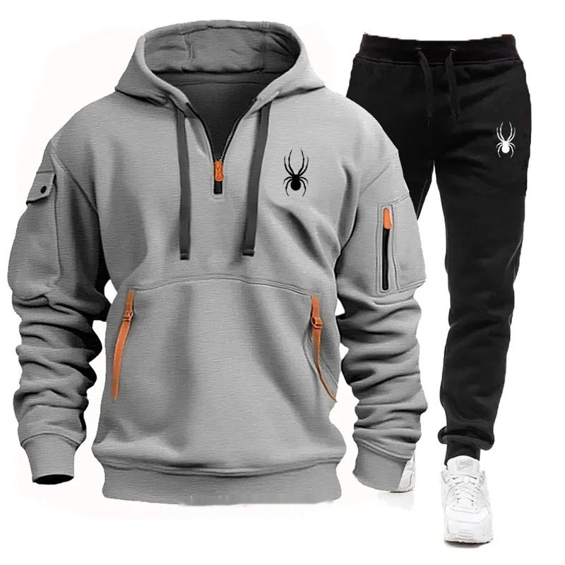 Men's Black Widow Casual Sports Set