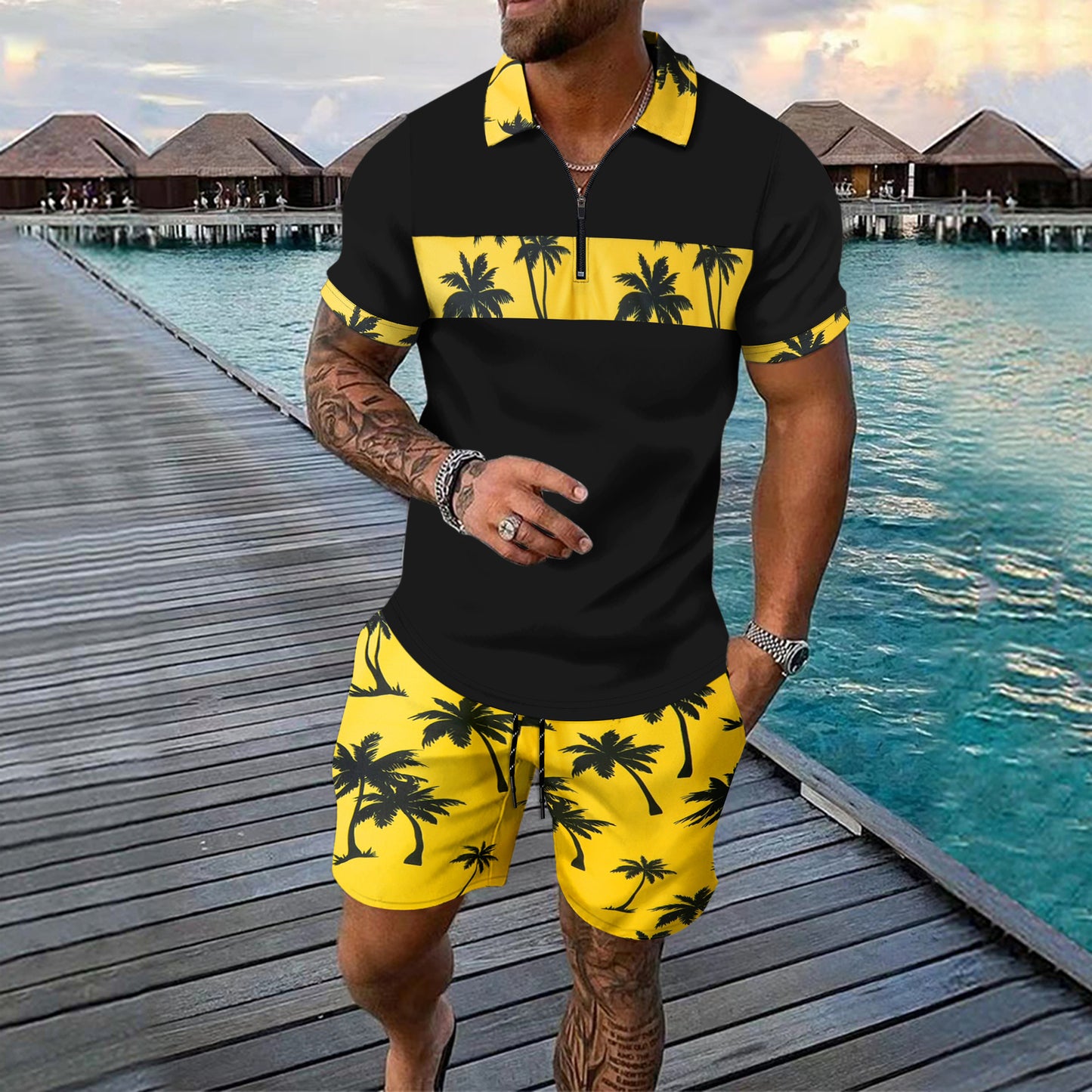 Men New Summer Leisure Set