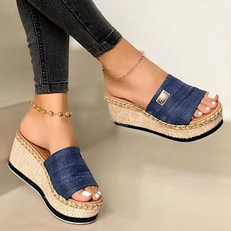 Women Beso Platform Wedge Fashion Sandals