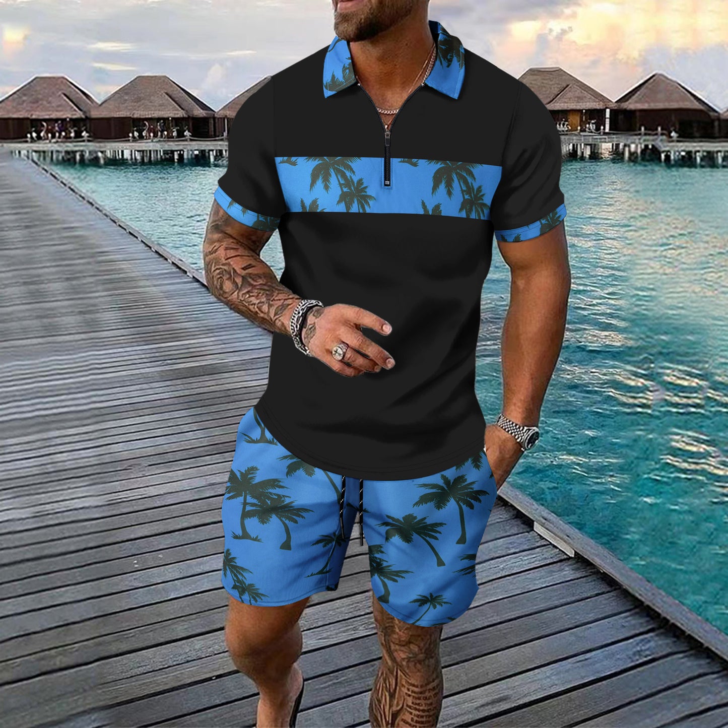 Men New Summer Leisure Set