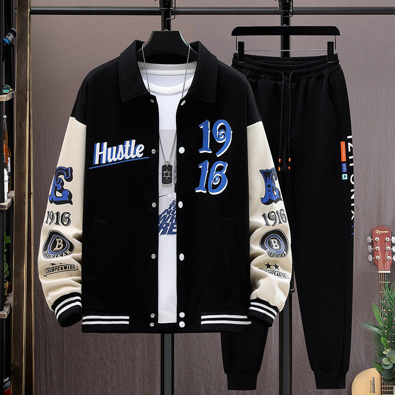 Men's Baseball Hustle Jacket Pants Set