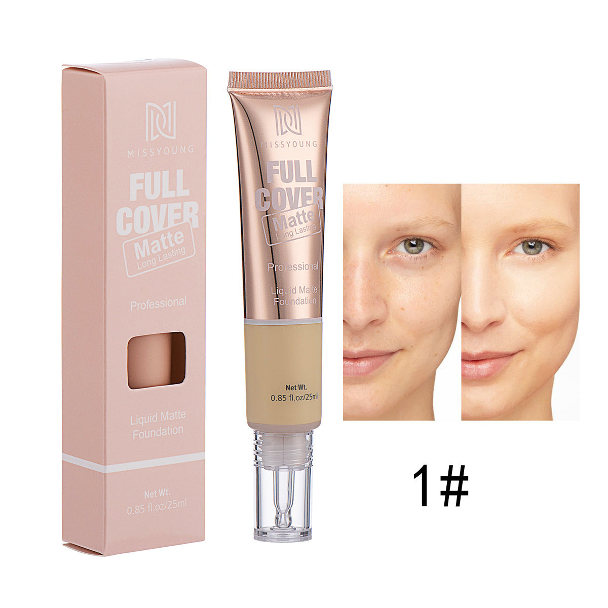 Beauty Lightweight Breathable Matte Concealer