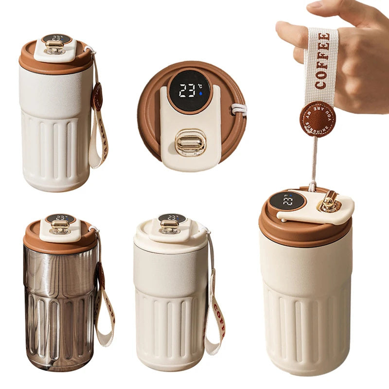 Smart Digital Thermal Portable Bottle