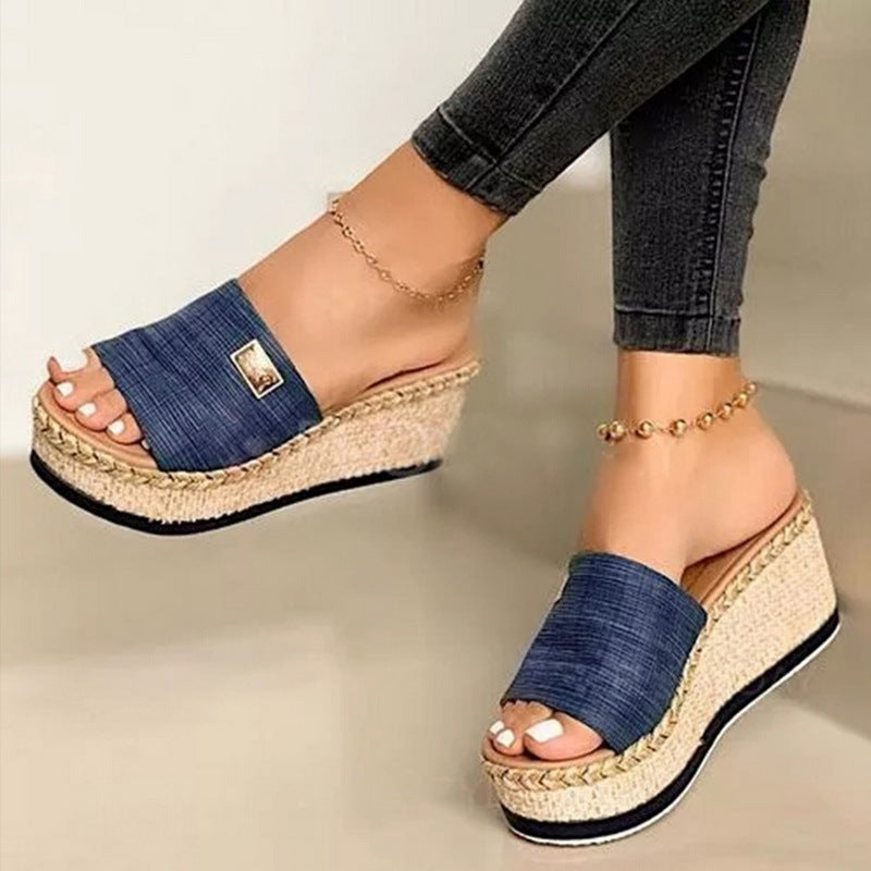 Women Beso Platform Wedge Fashion Sandals