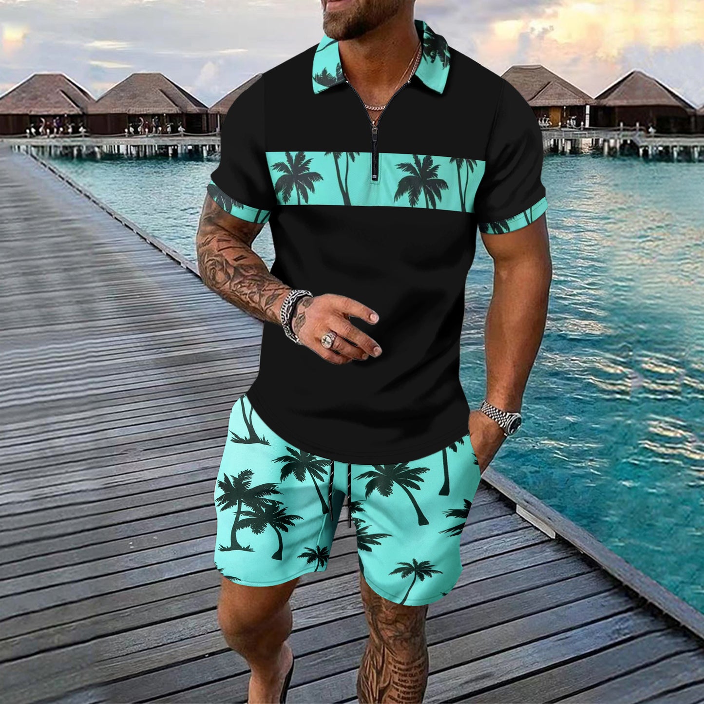 Men New Summer Leisure Set
