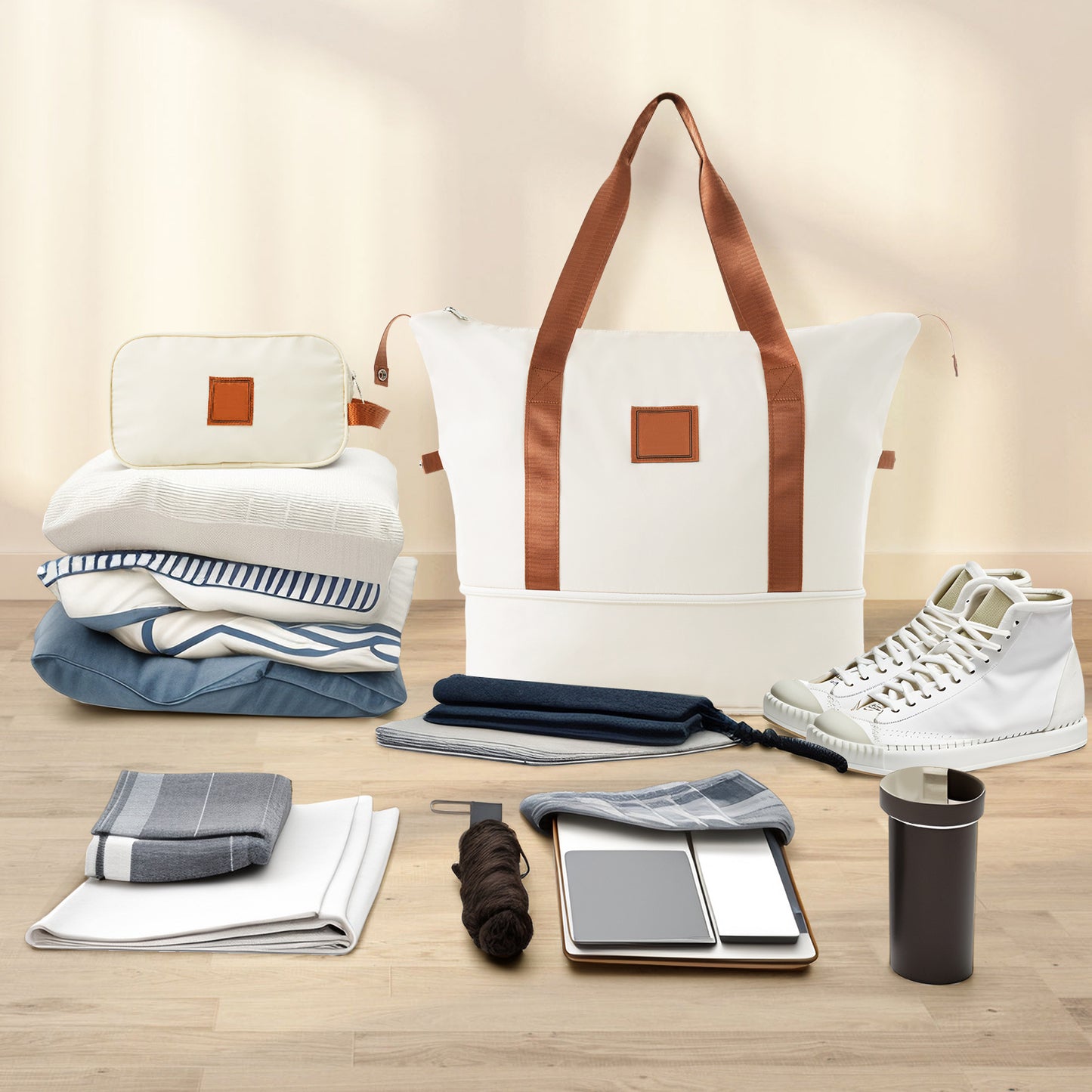 Lets Vacation Hardshell Luggage Carry-on 3 Piece Set