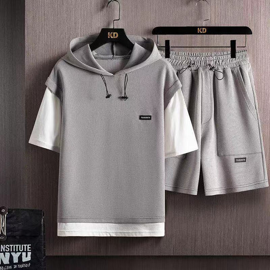 Men Chill Waffle Sports Fit Set