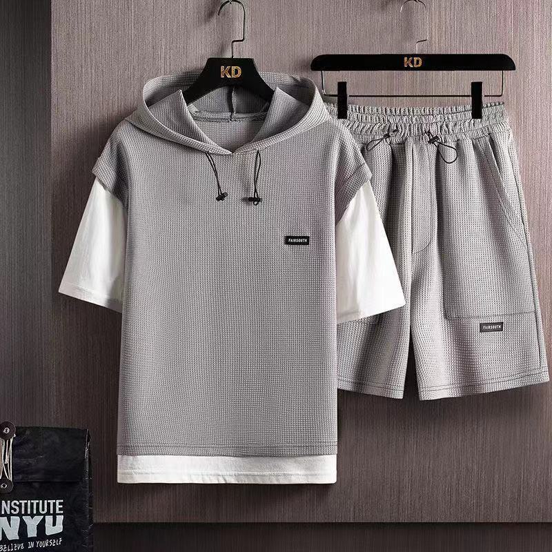 Men Chill Waffle Sports Fit Set