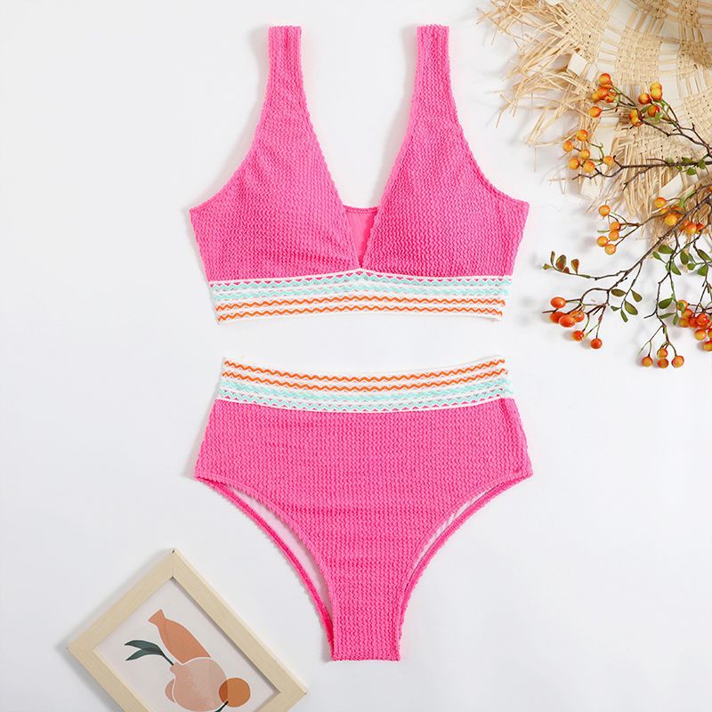 Women Sandy Split Bikini Set