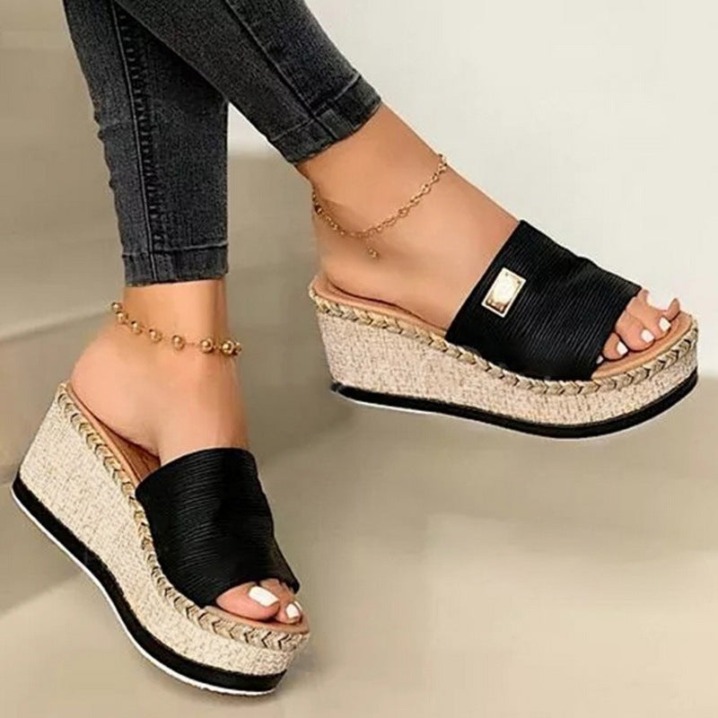 Women Beso Platform Wedge Fashion Sandals
