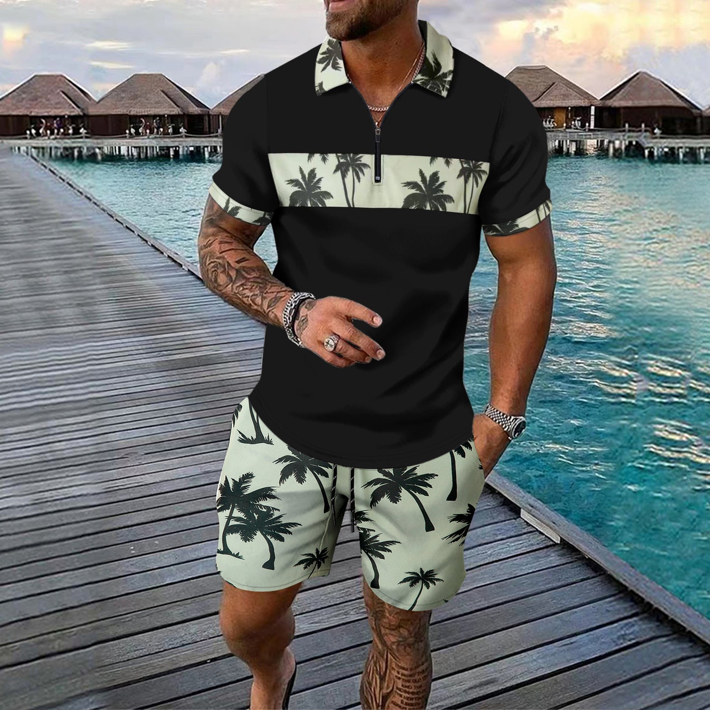 Men New Summer Leisure Set