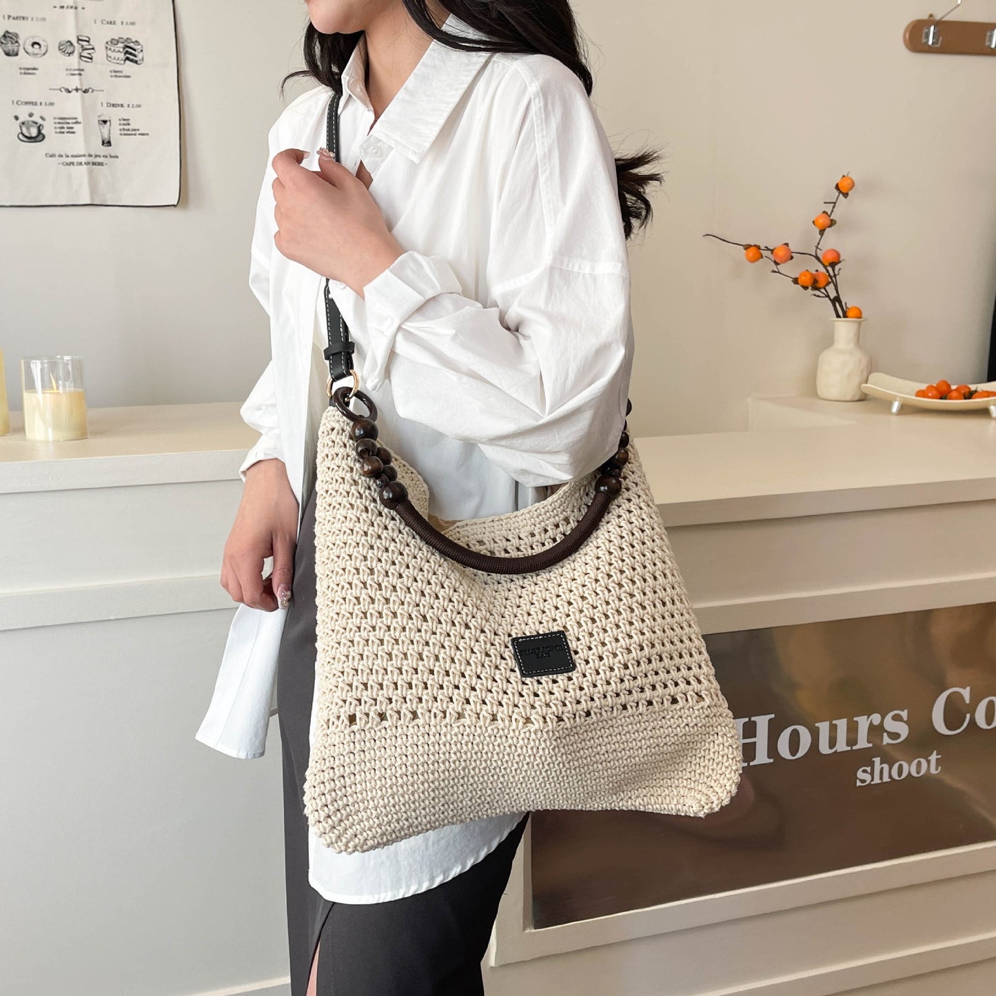 Summer Lazy Style Large Capacity Tote Beach Bag