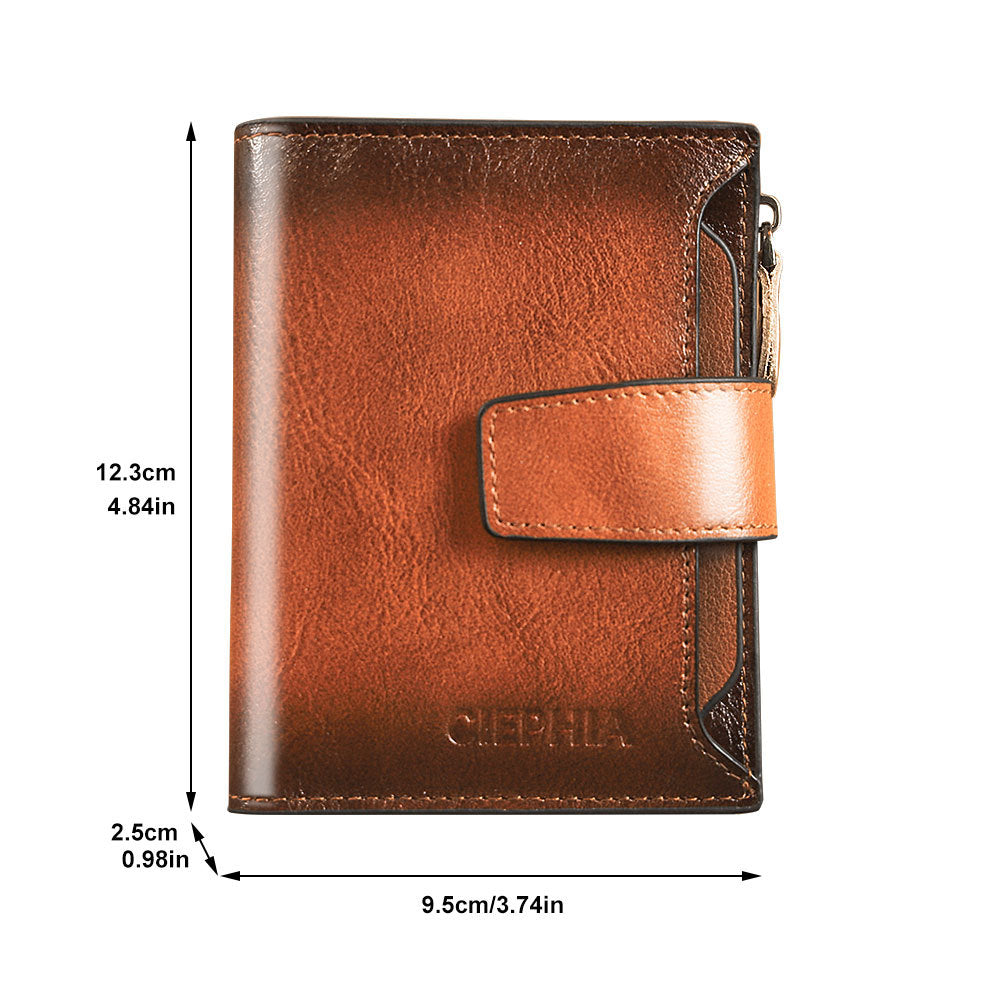 Men's Ciephia Leather Multi-function Wallet