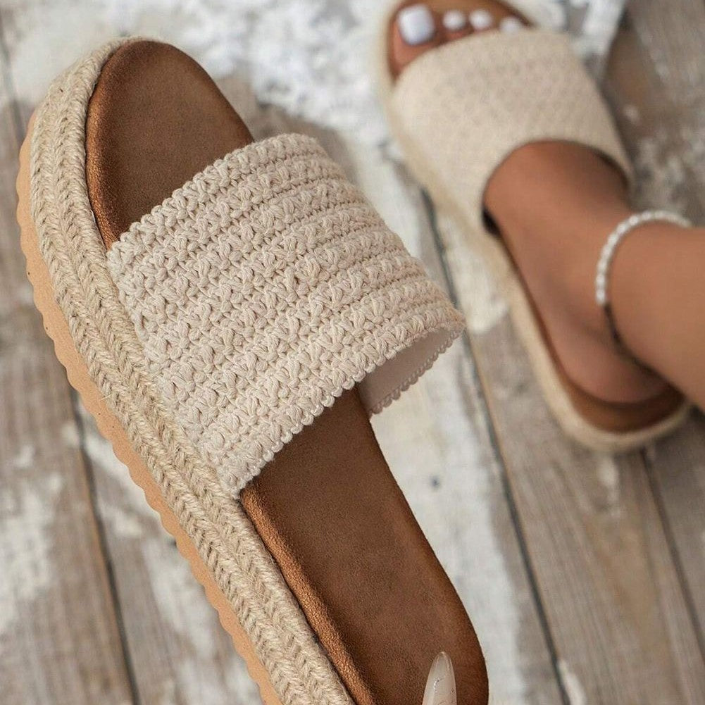Women's Sand Hemp Rope Sandals
