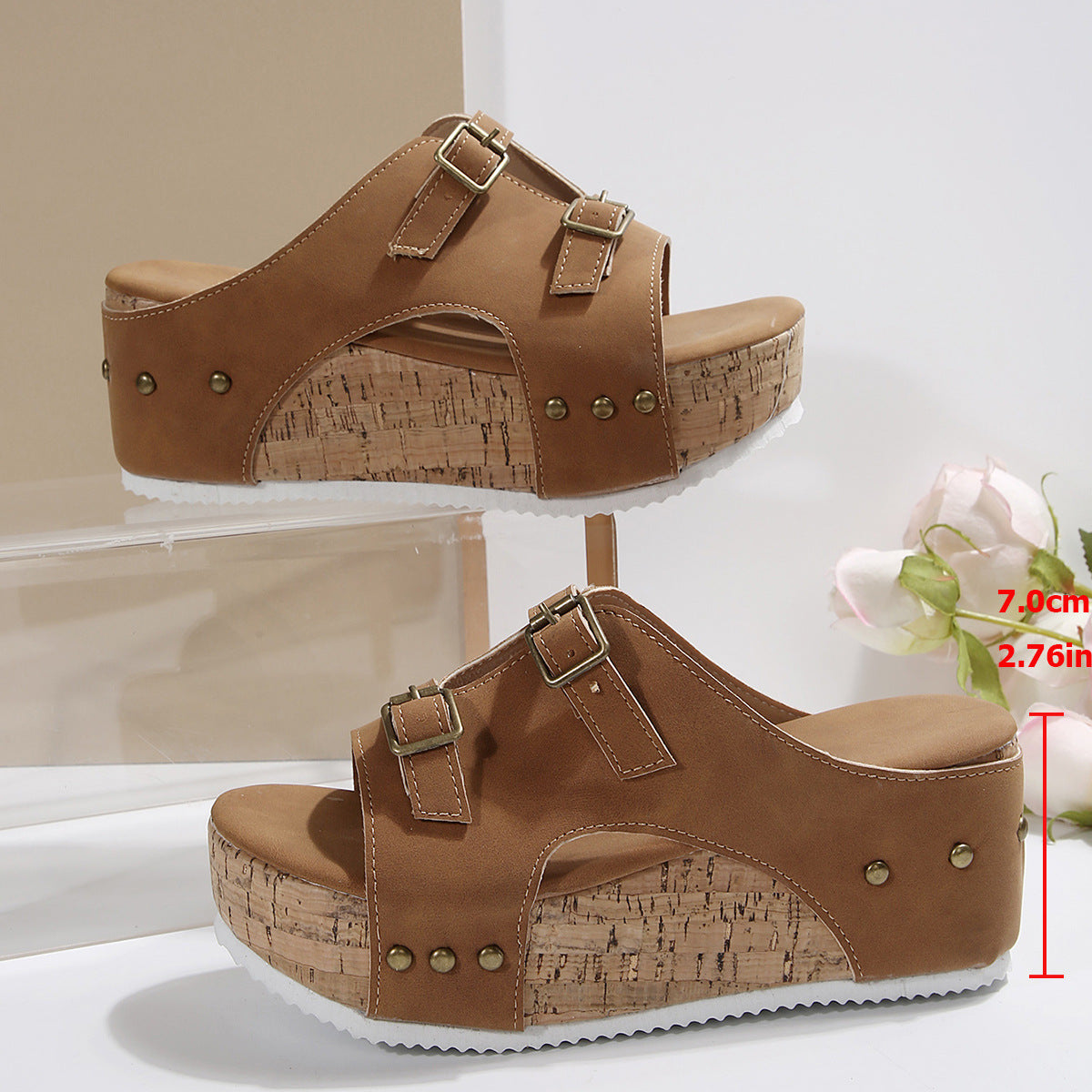 Women's Fashion Platform Muffin Beach Sandals