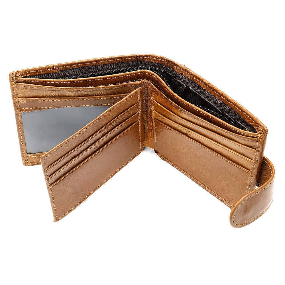 Men's Eagle Landing Leather Wallet