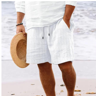 Men Summer Pockets Beach Shorts