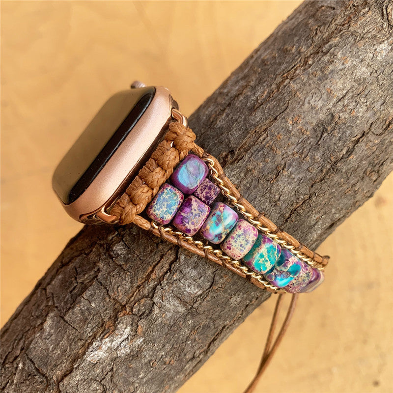 Vintage Woven stone Strap