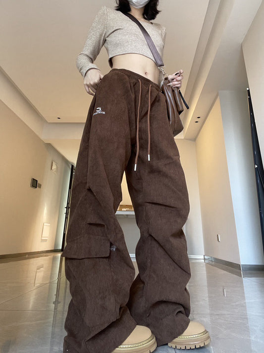 Women Street Casual Loose Track Pants