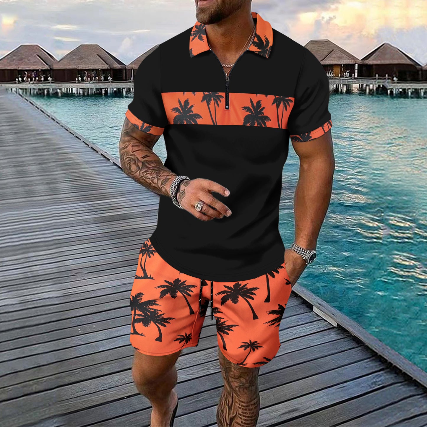 Men New Summer Leisure Set