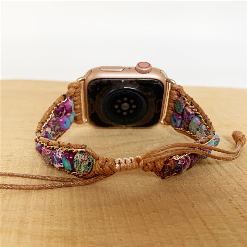Vintage Woven stone Strap