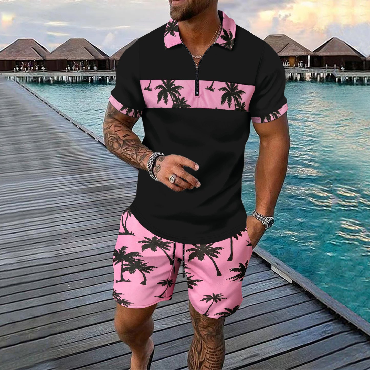 Men New Summer Leisure Set