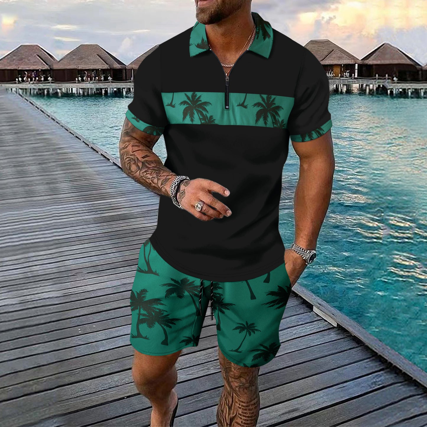 Men New Summer Leisure Set